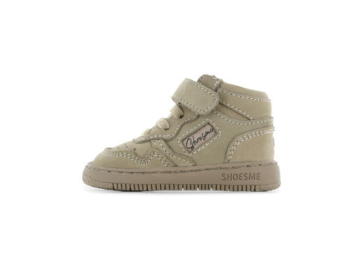 Shoesme basketsneaker taupe suede