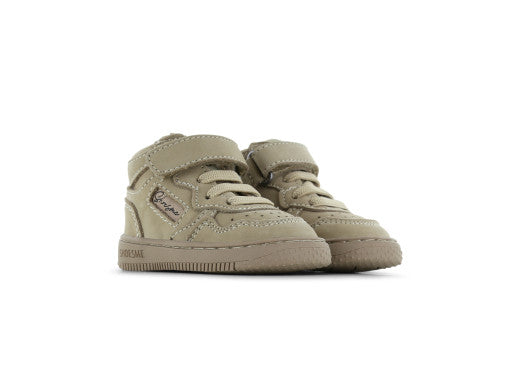 Shoesme basketsneaker taupe suede