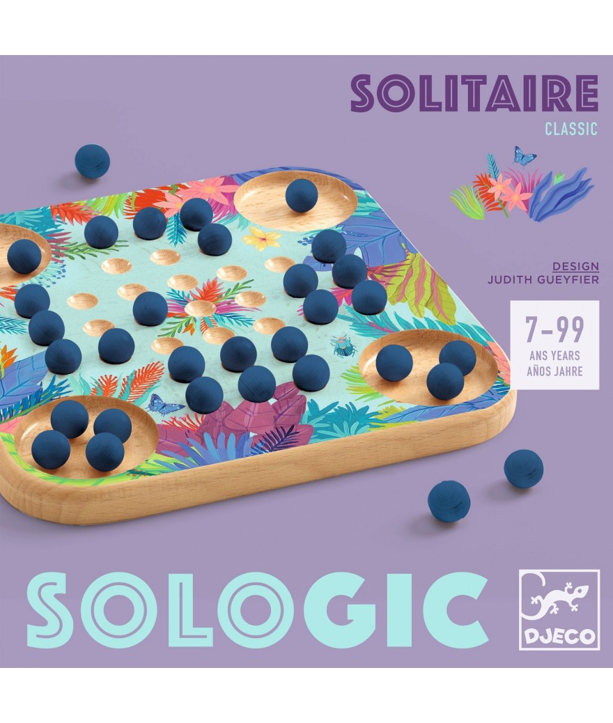 Djeco Solitaire classic 7+