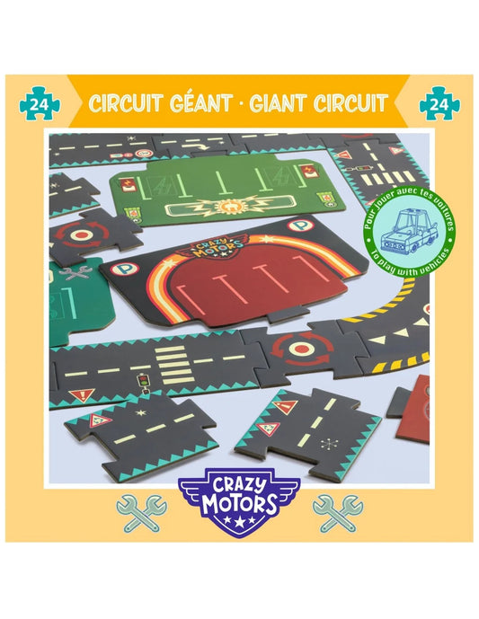Djeco circuit stad crazy motors 3+