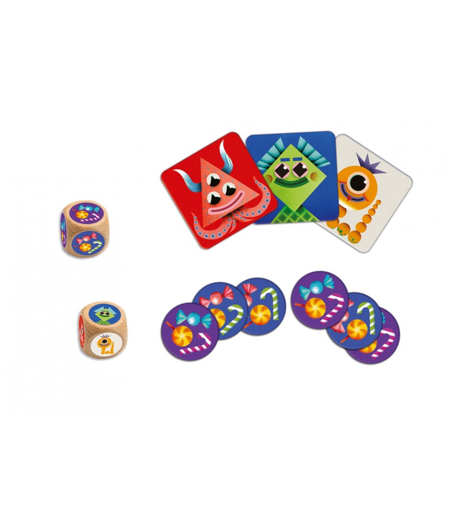 Djeco memoriespel Sweet monster 4+