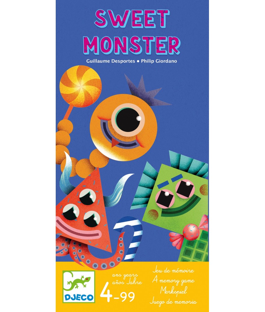 Djeco memoriespel Sweet monster 4+