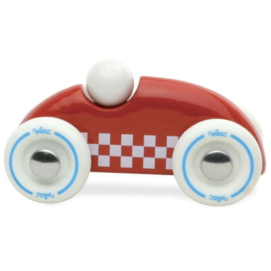 Vilac speelgoedauto hout mini rood 2+