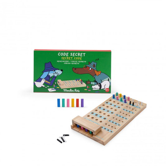 Moulin Roty spel Geheime code Les Loufoques 5+