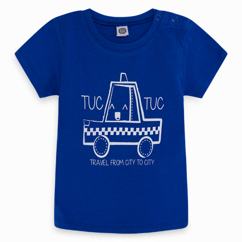 Tuctuc t-shirt basic azul 74