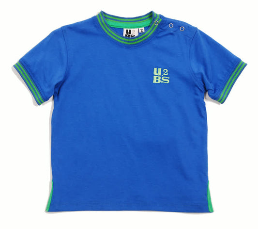 ubs2 basic t-shirt kobalt