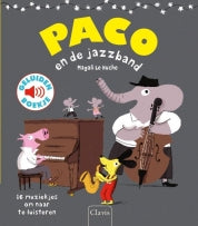 Clavis geluidenboek paco en de jazzband 3+