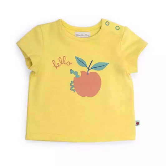 Moulinroty t-shirt  fourmi pomme des bois 12/24 mnd