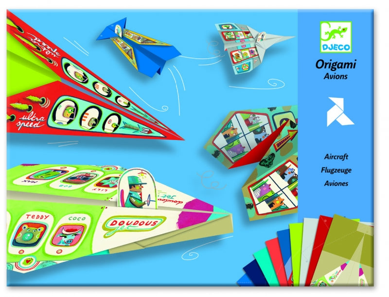 djeco origami vliegtuigen 7+