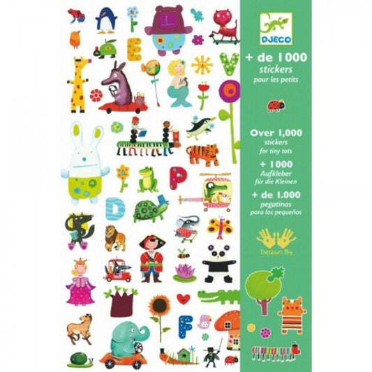 djeco stickers 1000 3+