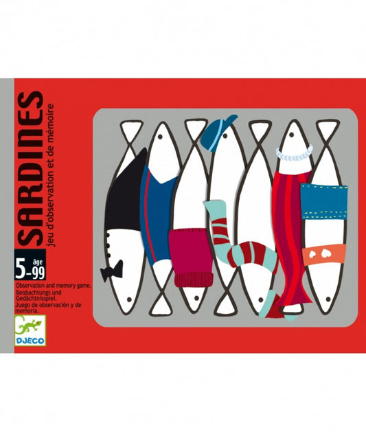 djeco kaartspel sardines 5+