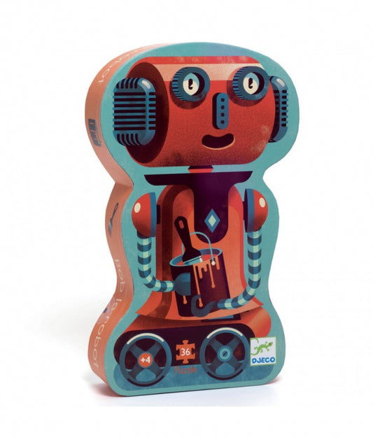 djeco puzzel bob le robot 36 pcs 4+