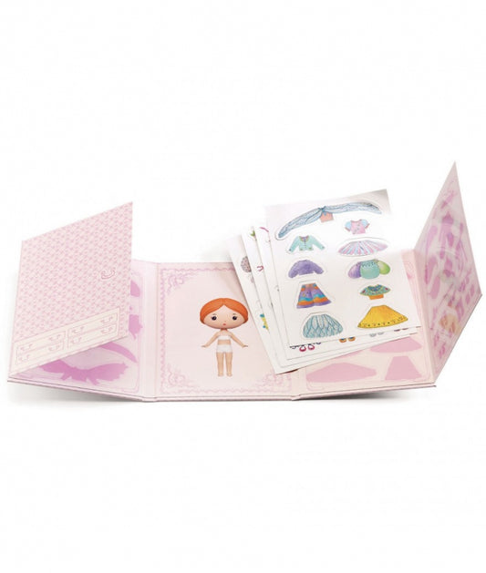 djeco stickerboek miss lilyruby 4+