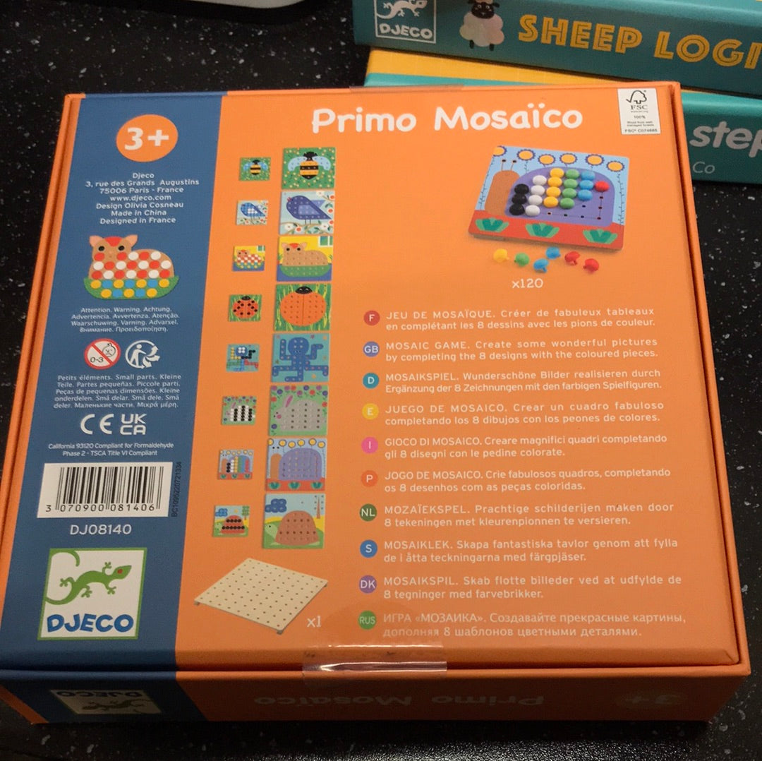 Djeco spel Primo Mosaïco 3+
