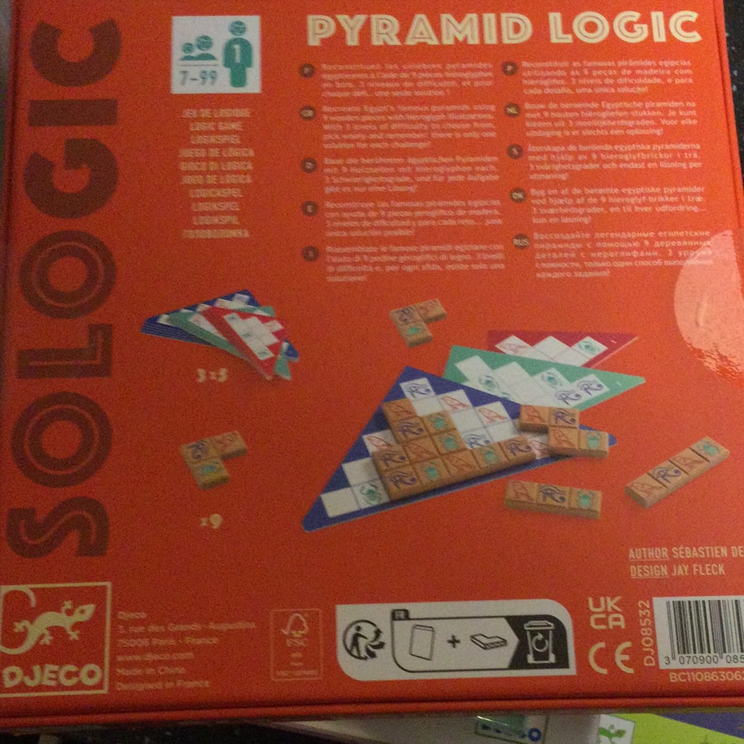 Djeco logocaspel pyramid logic 7+