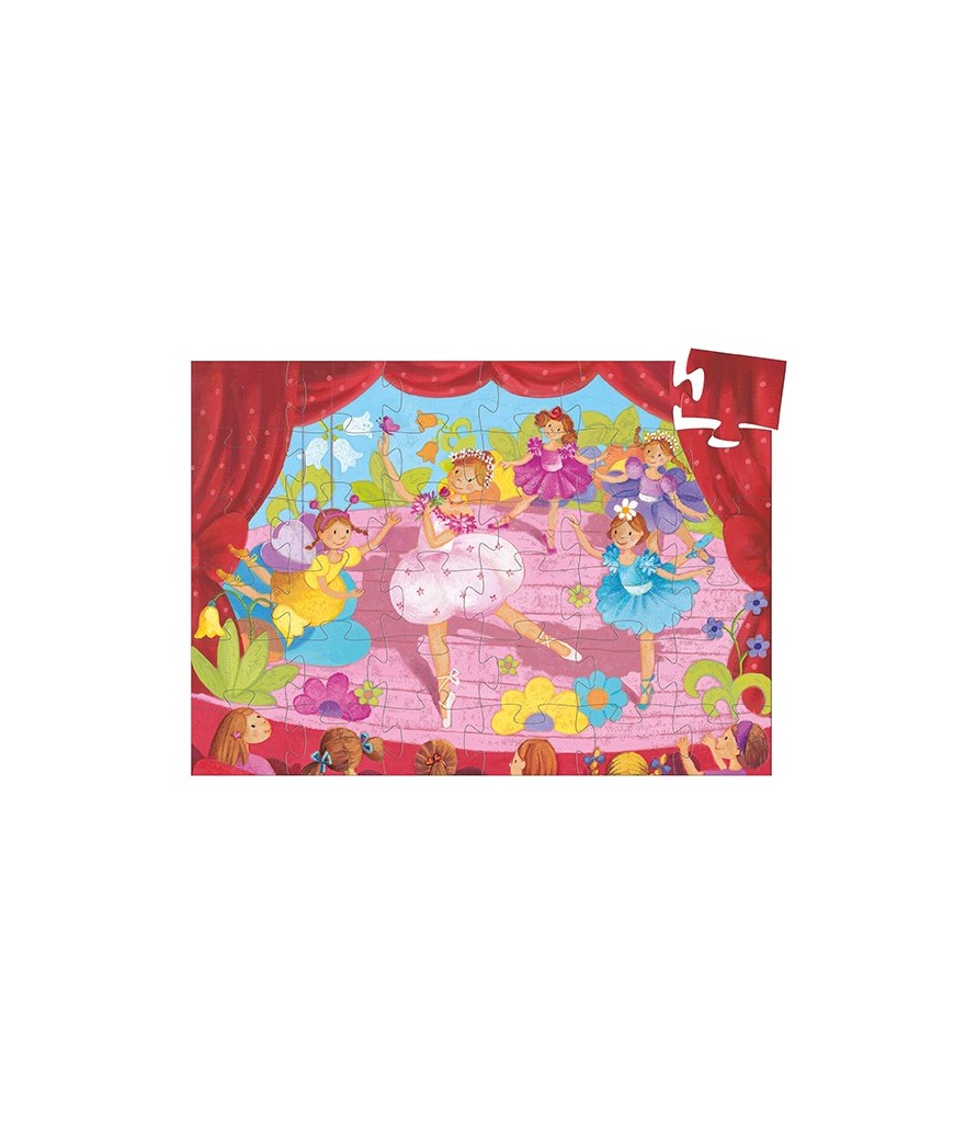 djeco puzzel ballerina 4+