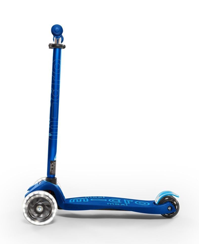 micro step MAXI deluxe marineblauw LED 5+