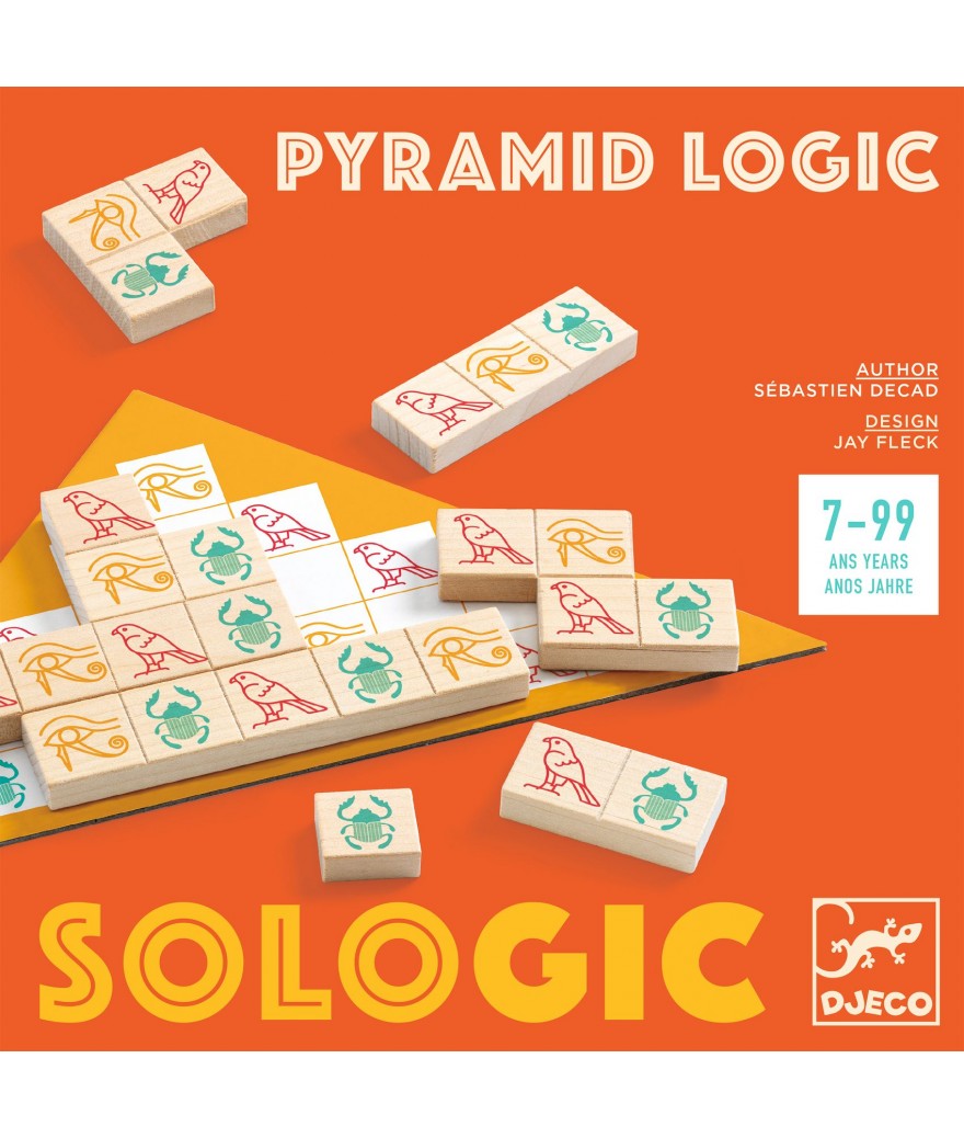 Djeco logocaspel pyramid logic 7+