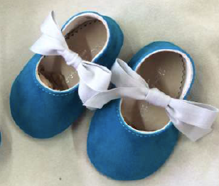 Shoes le Petit babyschoentjes turquesa