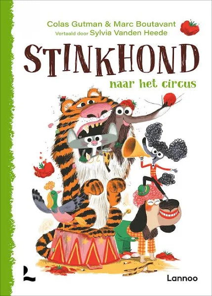 Stinkhond naar het circus boek