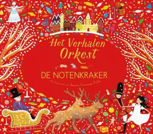 kinderboek De notenkraker het verhalen orkest 5+