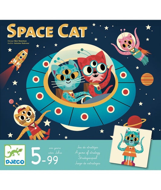 Djeco spel space cat 5+